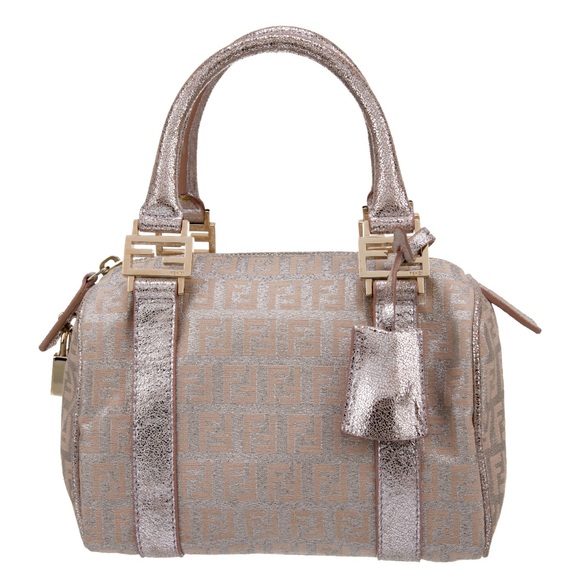 Fendi 🦄 Zucchino forever Boston bag - Picture 1 of 5
